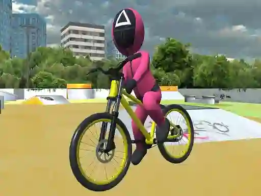 Igra Squid Gamer BMX Freestyle spletu