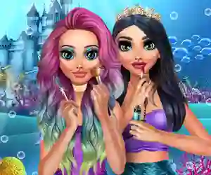 Igra Mermaids Makeup Salon spletu