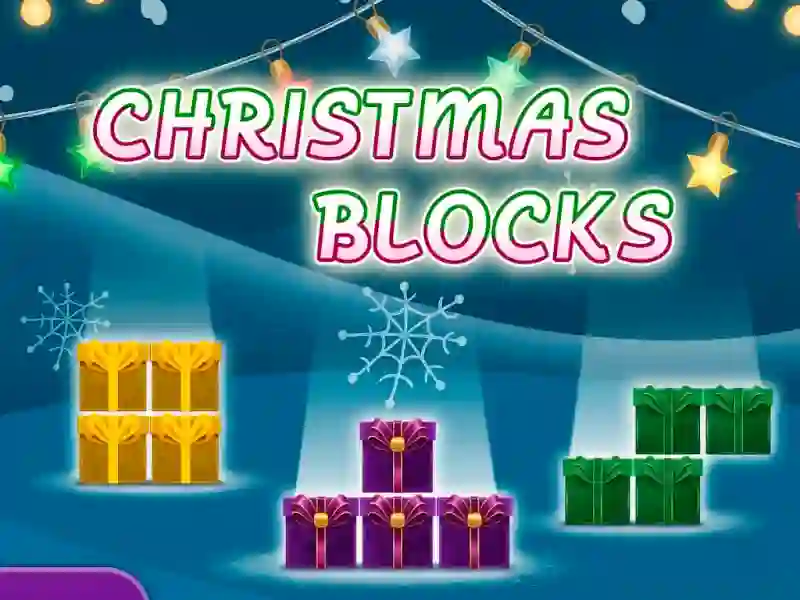 Igra Christmas Blocks spletu