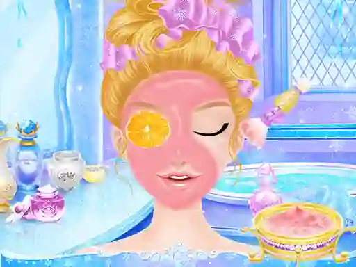 Igra Princess Salon Frozen Party spletu