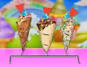 Igra Homemade Ice Cream Cooking spletu