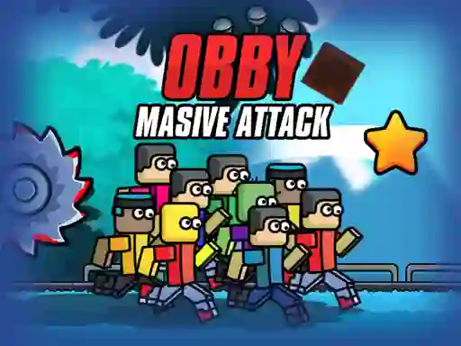 Igra Obby Massive Attack spletu
