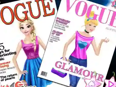 Igra Princesses On Vogue Cover spletu