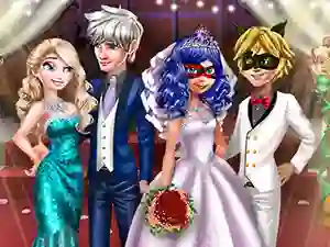 Igra Ladybug Wedding Royal Guests spletu
