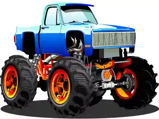 Igra Monster Truck Puzzle spletu