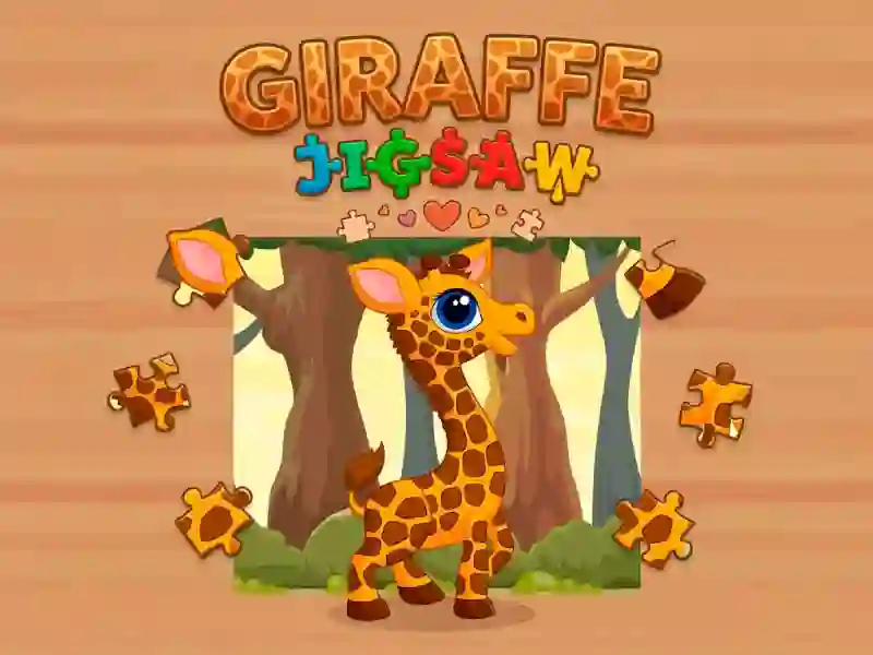 Igra Giraffe Jigsaw spletu
