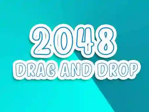 Igra 2048 Drag'nDrop spletu