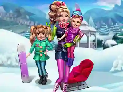 Igra Twins Winter Fun! spletu