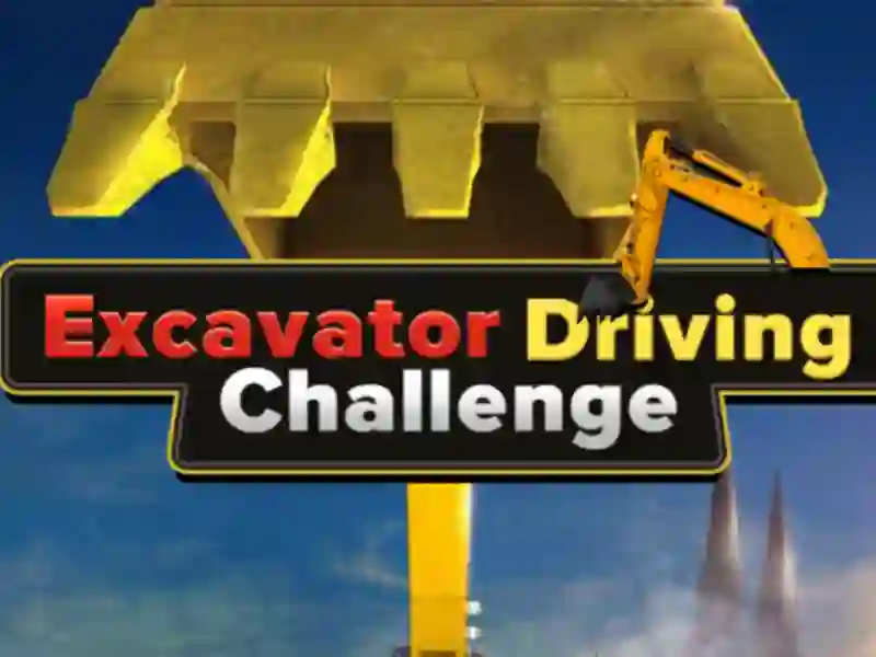 Igra Excavator Driving Challenge spletu