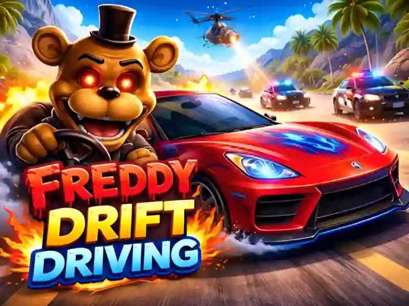 Igra Freddy Drift Driving spletu