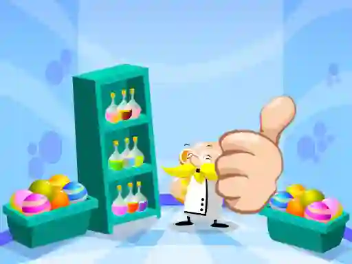 Igra Crazy Professor Bubble spletu