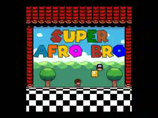 Igra Super Afro Bro spletu