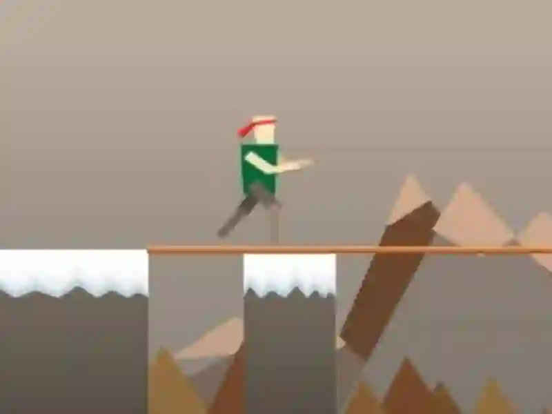 Igra Bridge Stick spletu