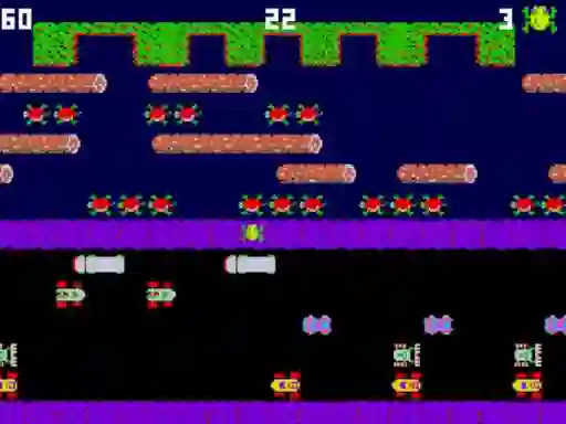 Igra Clumpsy Frogger 2D spletu