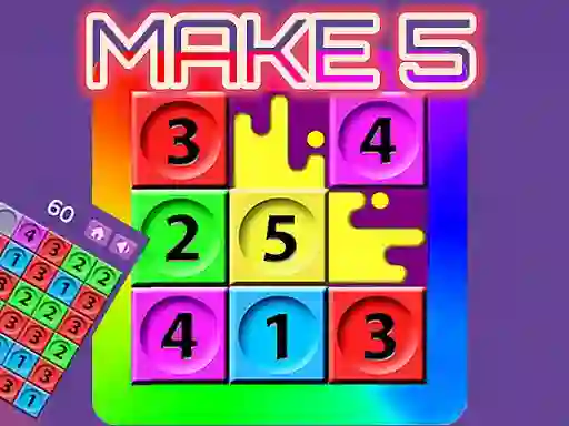 Igra Make 5 spletu