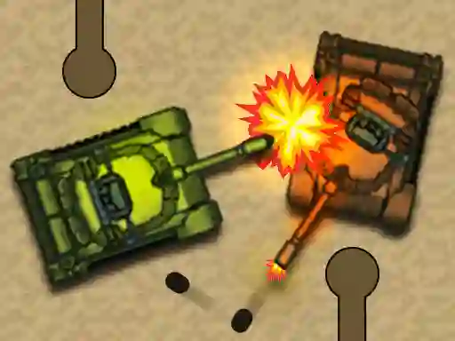 Igra Micro Tank Wars spletu