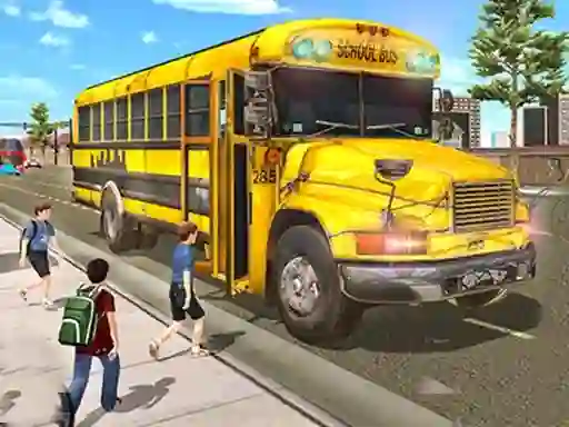 Igra City School Bus Driving spletu