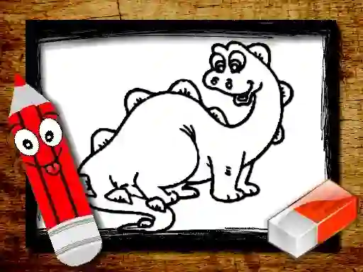 Igra Back To School: Dinosaur Coloring Book spletu