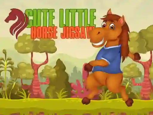 Igra Cute Little Horse Jigsaw spletu