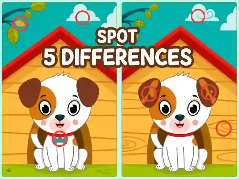 Igra Spot 5 Differences spletu