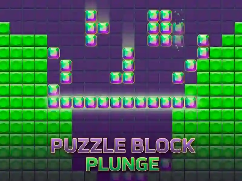 Igra Puzzle Block Plunge spletu