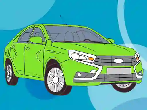 Igra Russian Cars Coloring Book spletu