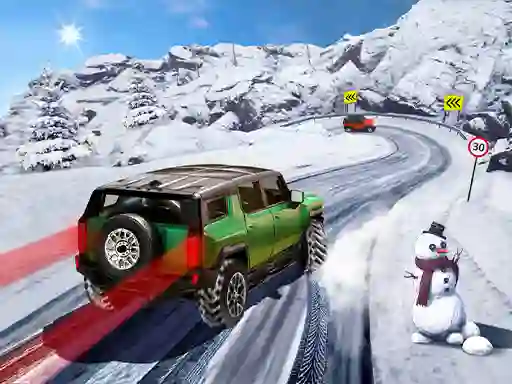 Igra Suv Snow Driving 3D spletu