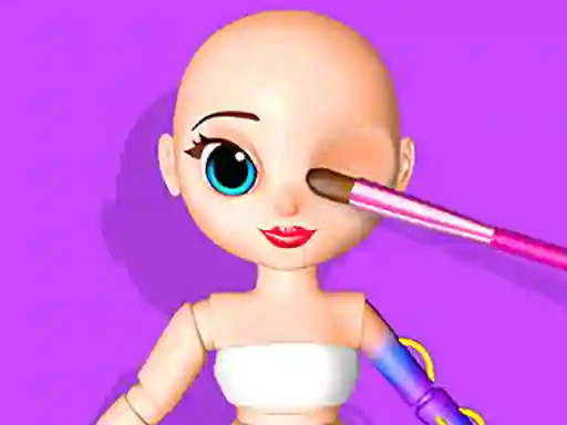 Igra ASMR Doll Repair spletu