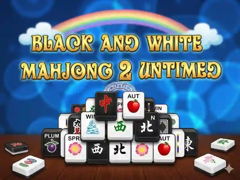Igra Mahjong Black White 2 Untimed spletu