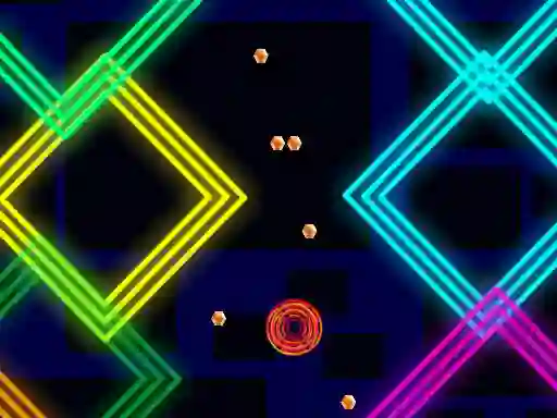 Igra Neon Path spletu