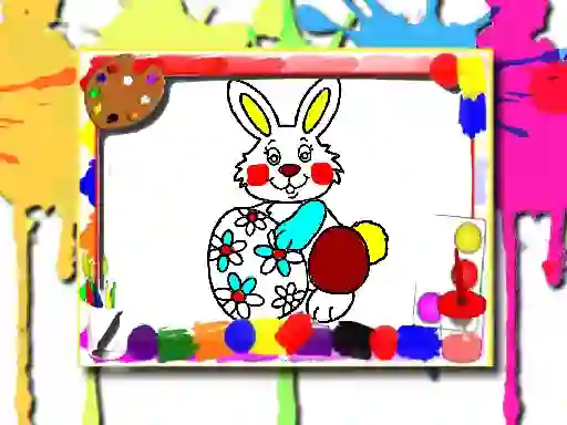 Igra Easter Coloring Book spletu