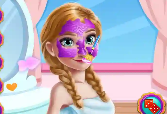 Igra Ice Princess Fruity Skin Care spletu