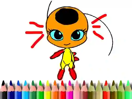 Igra Back To School: Dotted Girl Coloring spletu