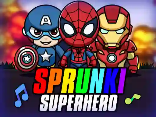 Igra Sprunki SuperHero spletu