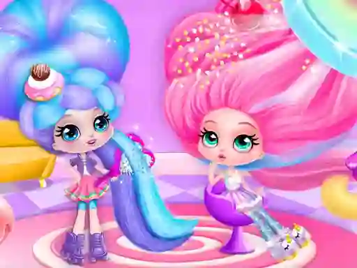 Igra Cotton Candy Style Hair Salon spletu