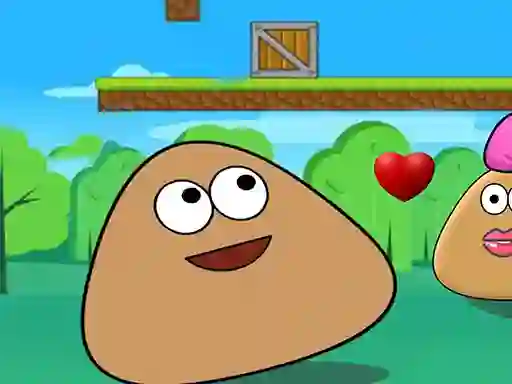 Igra Pou Slide spletu