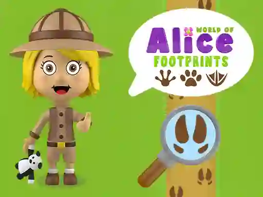 Igra World of Alice Footprints spletu