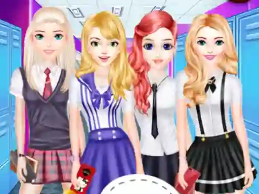 Igra Girls School Fashion spletu