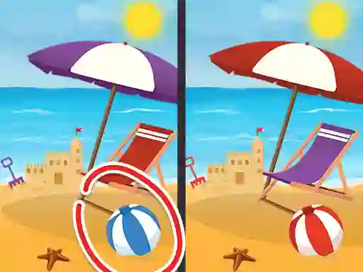 Igra Spot The Difference Seasons spletu