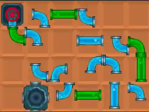 Igra Connect the Pipes 2d spletu