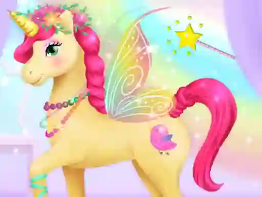Igra Fantasy Unicorn Creator spletu