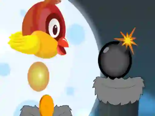 Igra Flappy Egg Drop spletu