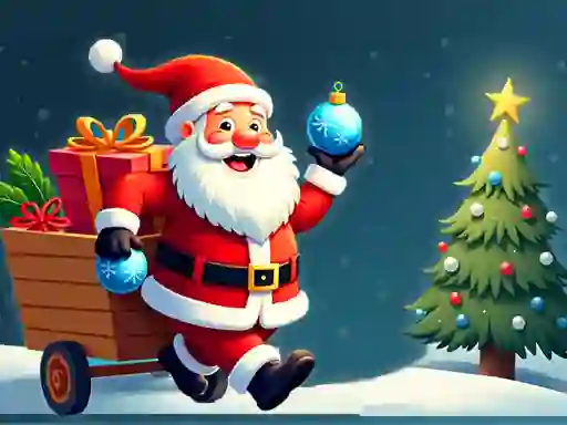 Igra Santa: The Magic of Tree Decorating spletu