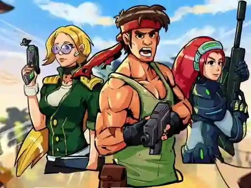 Igra Metal Shooter Brother Squad spletu