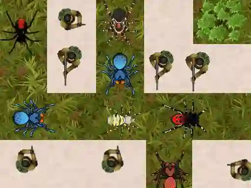 Igra Spider Tower Defense spletu
