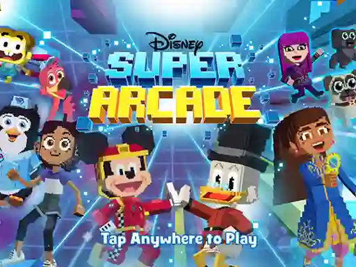 Igra Disney Super Arcade spletu