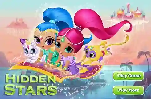 Igra Shimmer and Shine Hidden Stars spletu