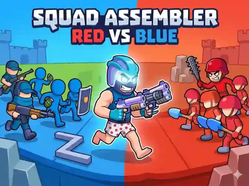 Igra Squad Assembler Red Vs Blue spletu