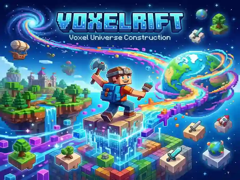 Igra Voxelrift spletu