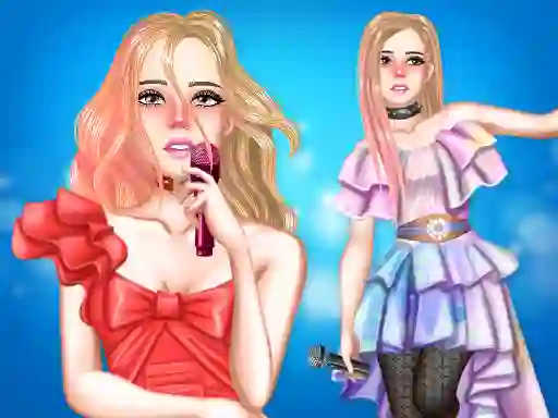 Igra K-Pop Adventure spletu